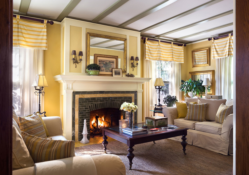 Salon: stores, rideaux, cantonnières... tout pour bien habiller ... Inspiration Fenetre rideaux