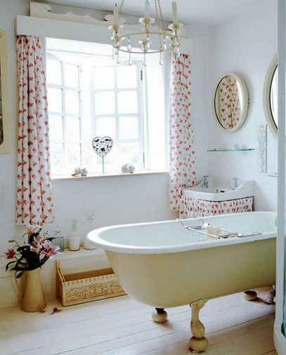 Salle de bain: comment choisir le bon habillage de fenêtres ... Inspiration Fenetre rideaux