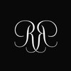 Logo stylisé de House of Rohl en noir et blanc Logo stylisé de House of Rohl en noir et blanc, formé de deux lettres R entremêlées sur fond noir, représentant l'élégance et le raffinement de la marque de robinetterie de luxe
