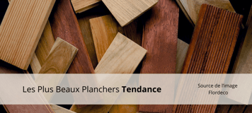 Assemblage de lattes de bois variées signée Flordeco