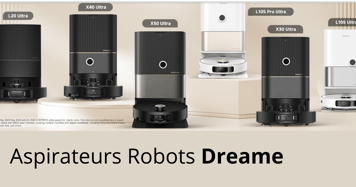 Balayeuses Robots de la marque Dreame