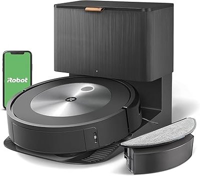 ​iRobot Roomba Combo j5+ Robot aspirateur et balai à vidange automatique