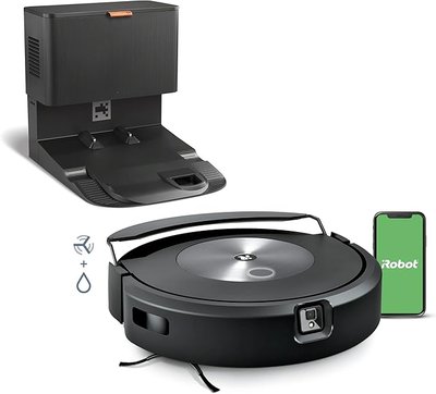 iRobot® Roomba Combo™ j7+ Robot aspirateur et serpillière 2-en-1 à vidange automatique