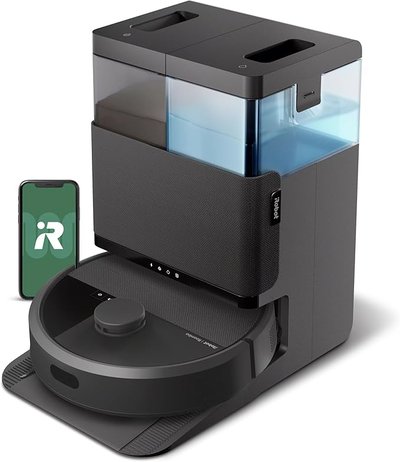 Roomba Plus 405 Combo Robot aspirateur et serpillère + station de lavage automatique