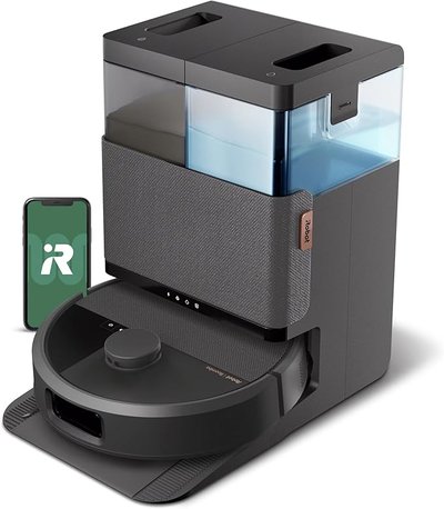 Roomba Plus 505 Combo Robot aspirateur et serpillère + station de lavage automatique