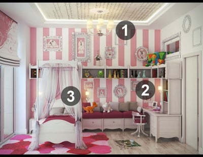 Éclairage général, fonctionnel et d’accent: une chambre d’enfant bien éclairée! SOURCE: https://www.ameublements.ca/naviguer/www.ntudebsoc.org
