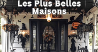 Les Plus Belles Maisons Décorés pour l'Halloween Devant de Maison avec décorations d'Halloween