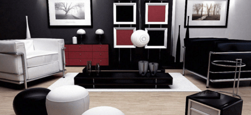 Salon: Accessoires décoratifs, oeuvres d'art et éclairage!