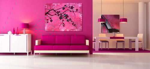 Comment décorer avec du rose