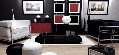 Salon: Accessoires décoratifs, oeuvres d'art et éclairage!