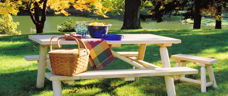 Cedar Looks - Mobiliers de Jardin Rustique en Cèdre Blanc Cedar Looks - Mobiliers de Jardin Rustique en Cèdre Blanc