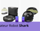 Modèles d'aspirateurs Robots de Shark