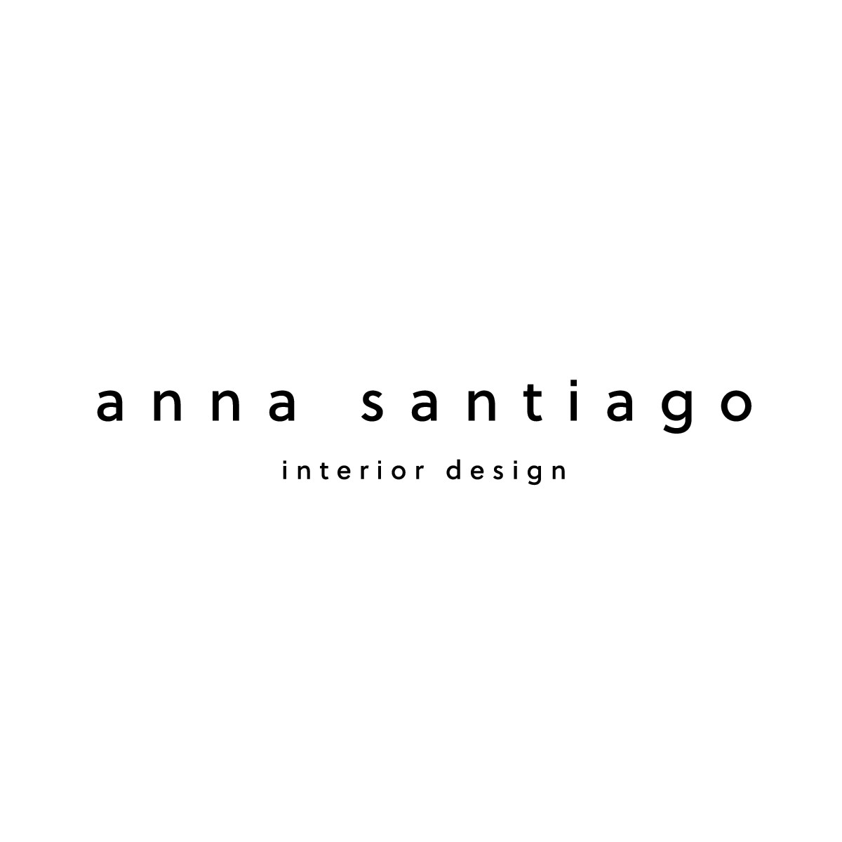 Logo Anna Santiago Interior Design