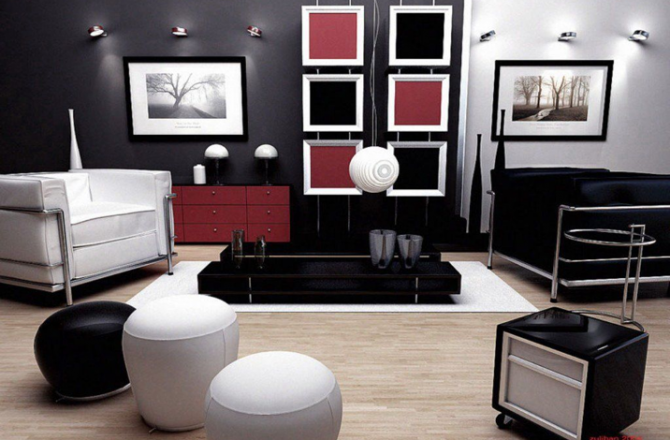 Salon: Accessoires décoratifs, oeuvres d’art et éclairage!