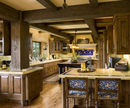 Le style méditérranéen... SOURCE : http://www.sesshudesign.com/