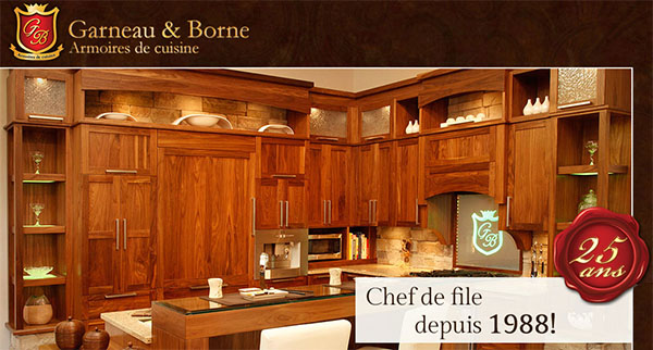 Garneau & Borne Armoires de Cuisine en ligne