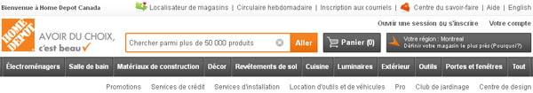 Home-Depot en Ligne