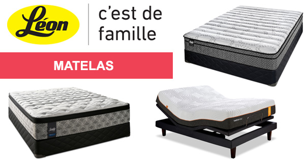 Meubles Léon - Matelas - fb