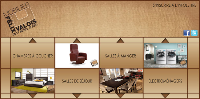 Mobilier Félix Valois en ligne