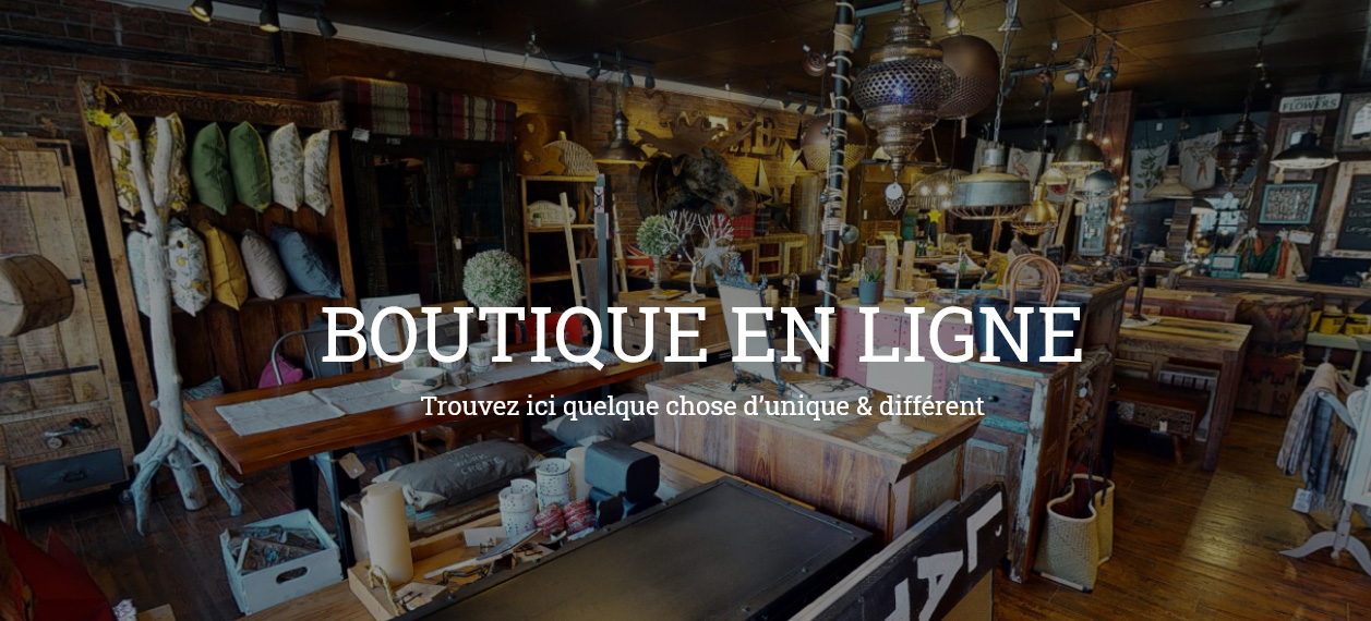 Boutique en Ligne L'Atelier