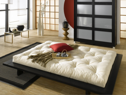 Oui, c'est possible de réaliser un joli design avec un futon: suffit... de bien le choisir!